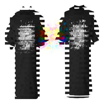 バスケットボール バスケ 面白tシャツ カラフル ゴール おもしろ 服 バスケ部 グッズ ネタ メンズ Tシャツ - Kawaiitshirt