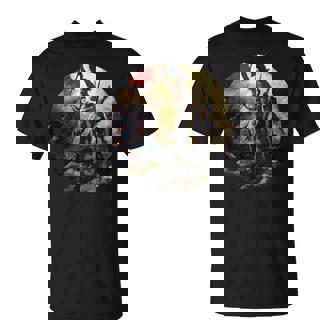 バスティーユを襲うフランス革命 パリ フランス Tシャツ - Kawaiitshirt