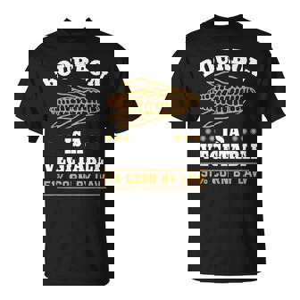 バーボンは野菜 コーンウイスキー バーボン 飲み方 Tシャツ - Kawaiitshirt