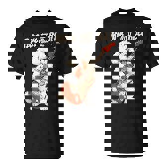 ビション・フリーゼ ギターを弾く ロックンロール 犬好き Tシャツ - Kawaiitshirt