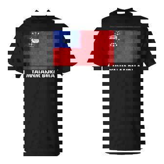 ビルマのミャンマー国旗 Tシャツ - Kawaiitshirt