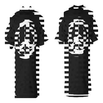 ホワイト ピースサイン Tシャツ - Kawaiitshirt