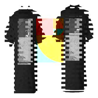 フィボナッチスパイラル幾何学アート Tシャツ - Kawaiitshirt