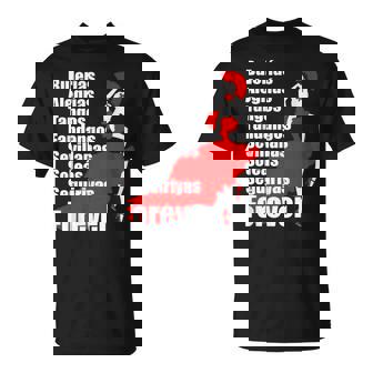 フラメンコダンススタイルパロス Tシャツ - Kawaiitshirt