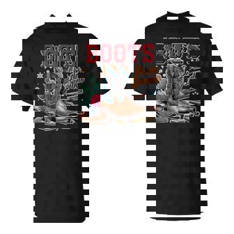 ブーツ オン グラウンド カウガール カウボーイ ウエスタン Tシャツ - Kawaiitshirt