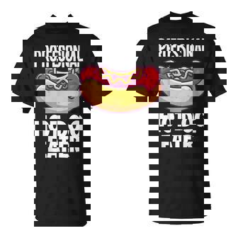プロフェッショナルホットドッグイーターファニーホットドッグ Tシャツ - Kawaiitshirt