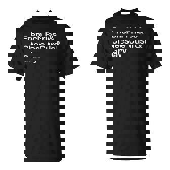 プーチンフライドポテト・チーズカード・グレービー Tシャツ - Kawaiitshirt