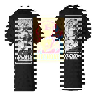 ベートーベン クラシカル音楽作曲家 レトロ Tシャツ - Kawaiitshirt