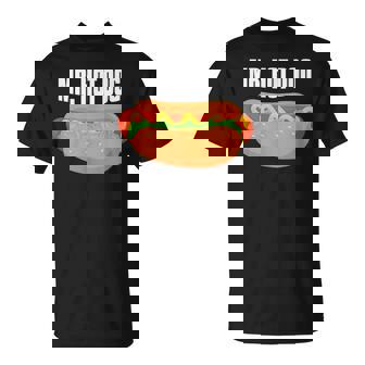 ホットドッグ ソーセージバン ミスターホットドッグ Tシャツ - Kawaiitshirt