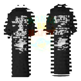 マンタ・ビ・ハッピー Tシャツ - Kawaiitshirt