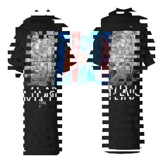 ミラノ シャツ レディース メンズ ミラノ イタリア お土産 ギフト Tシャツ - Kawaiitshirt