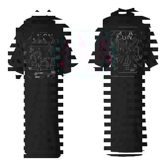 ミーガン Dance Mode Neon Tech Tシャツ - Kawaiitshirt