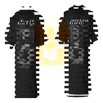 モナ・リフタ マッスル モナリザ ボディービル フィットネス ジム愛好家 Tシャツ - Kawaiitshirt