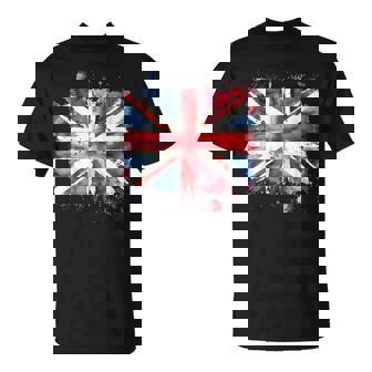 ユニオンジャック インクスタイル アート イギリス国旗 イギリス 国旗 イギリス Tシャツ - Kawaiitshirt