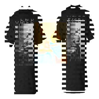 ヨハネス・フェルメール 芸術家のための芸術 ミルクメイド Tシャツ - Kawaiitshirt