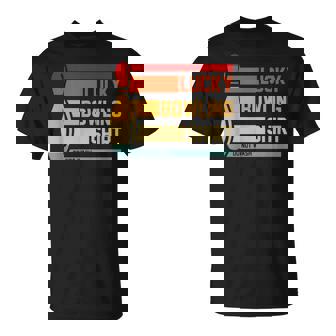 ラッキーボーリングシャツ おもしろボーリングトーナメントボウラーヴィンテージ Tシャツ - Kawaiitshirt