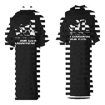 ラブラドールレトリバー エボリューションデザイン ラブラドールオーナー向け 長袖tシャツ Tシャツ - Kawaiitshirt