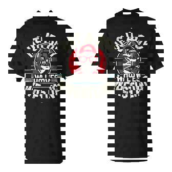 レスリングが大好きな少年 少年&キッズ レスラー Tシャツ - Kawaiitshirt