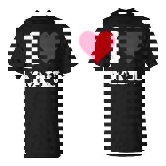 レッドハート I Love Mayu Tシャツ - Kawaiitshirt