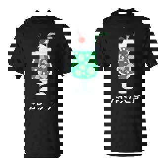レトロジャパニーズグリーンメロンソーダジュースドリンク 日本 70年代 80年代 Tシャツ - Kawaiitshirt