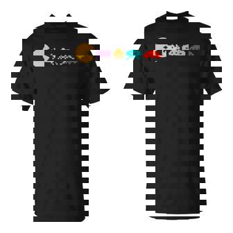 レトロヴィンテージ80年代アーケードゲームインベーダーマッシュアップ Tシャツ - Kawaiitshirt