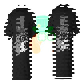 レプラコーン ビーグル シャムロックグラス セントパトリックスデー 犬の贈り物 Tシャツ - Kawaiitshirt