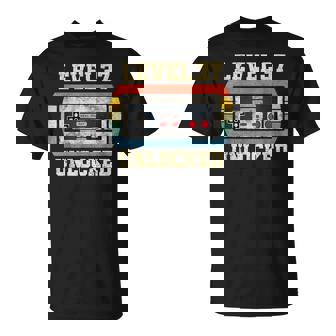 レベル 37 アンロック 37歳 ギフト 面白い ゲーマー 37歳の誕生日 Tシャツ - Kawaiitshirt