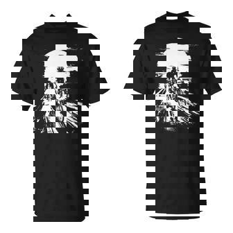 レーシング・サイクリスト、バイカー・サイクリズムを描く 長袖tシャツ Tシャツ - Kawaiitshirt