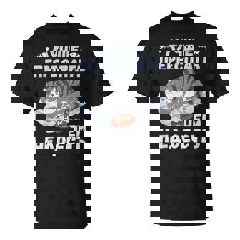 ロシア語の面白い猫のメッセージ「食べ足りないより寝過ぎの方がいい」 Tシャツ - Kawaiitshirt