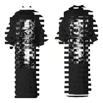 不気味な漫画 少女 怖い目 ホラー ハロウィン 恐ろしい Tシャツ - Kawaiitshirt