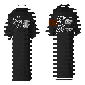 平和 愛 麻婆豆腐 レトロ 麻婆豆腐好き 食べ物好き Tシャツ - Kawaiitshirt