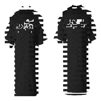 心電図 心拍 ゴールデンレトリバー 脈拍 犬飼い 長袖tシャツ Tシャツ - Kawaiitshirt