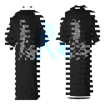 旅への冒険心を抱くシルエットデザイン 世界を巡る旅人たち Tシャツ - Kawaiitshirt