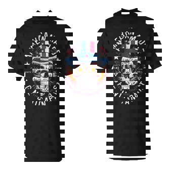 本物のメキシカンパーツを使用したアメリカ製スカル。 Tシャツ - Kawaiitshirt