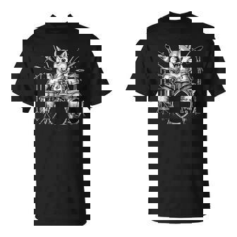 柴犬 ドラムを弾く ドラマー 犬好き Tシャツ - Kawaiitshirt