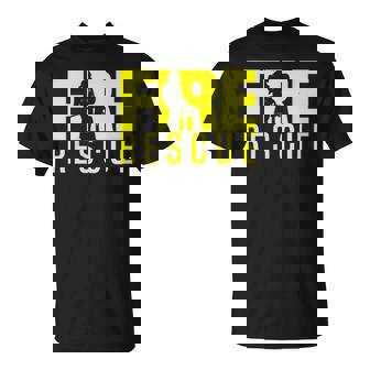 消防救助部 消防士 消防士 制服 Tシャツ - Kawaiitshirt