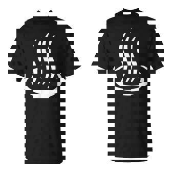 温泉マーク・白 ホワイト（アイラブ 温泉／お風呂 大好き）銭湯 サウナ 記号 お土産 旅行 面白 Tシャツ - Kawaiitshirt