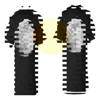 満月 夜空 月 Tシャツ - Kawaiitshirt