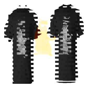 猫エアギター Tシャツ - Kawaiitshirt