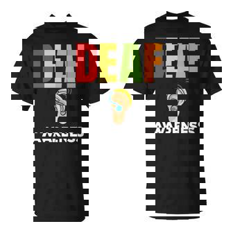 補聴器 耳障がいサポート 聴覚障害者への意識 長袖tシャツ Tシャツ - Kawaiitshirt