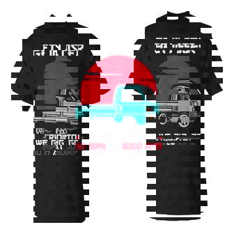 軽トラックジャパン ミニトラック Get In Loser 日本トラック Tシャツ - Kawaiitshirt