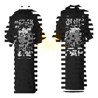 還暦祝い 60歳 1966年 ビール デザイン 面白い メンズ レディース 長袖tシャツ Tシャツ - Kawaiitshirt