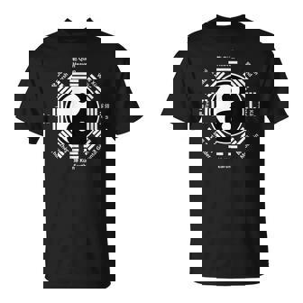 陰陽中国太極拳ギフト風水八卦カンフー Tシャツ - Kawaiitshirt