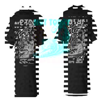 面白いptsd啓発リラックス猫は今日ではありません Tシャツ - Kawaiitshirt