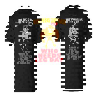 面白いジムフィットネスワークアウトtシャツ チキンレッグ Tシャツ - Kawaiitshirt