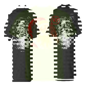 67 Christmas Six Seven Meme Brainrot Santa Claus Boys T-Shirt - Monsterry