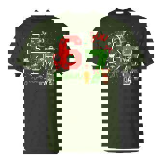67 Six Seven 6 7 Meme Custome Couple Christmas Matching T-Shirt - Monsterry