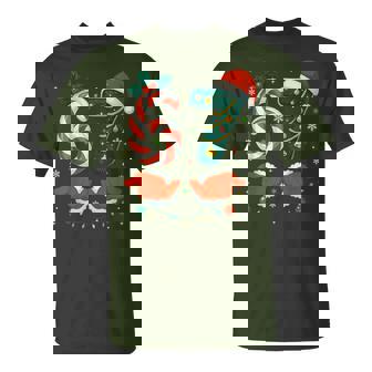 67 Six Seven 6 7 Meme Xmas Custome Couple Christmas Matching T-Shirt - Thegiftio