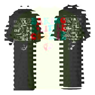 Baking A Little Cookie Cute Christmas Pregnancy Announcement T-Shirt - Monsterry