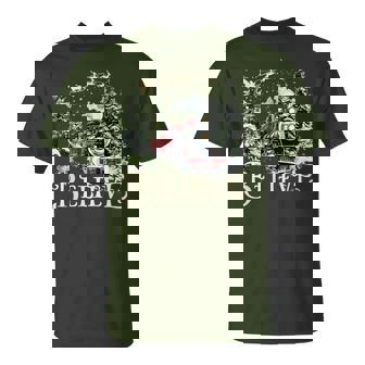 Believe Christmas Trains Xmas Santa Family Pajamas Holiday T-Shirt | Seseable CA